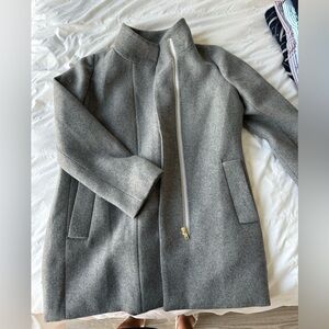 Jcrew lined mercantile wool coat